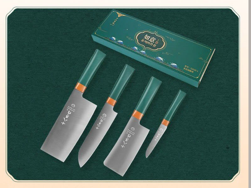 十八子作如意四件套1*36 18ZZ  RY KNIFE SET 4PCS