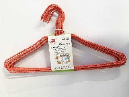 #133大号衣架10个*60扎 CLOTHING HANGER L