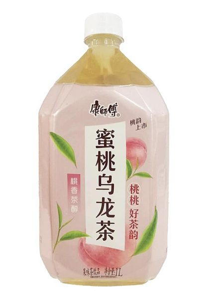 康师傅蜜桃乌龙茶1L*12 KSF PEACH OOLONG TEA