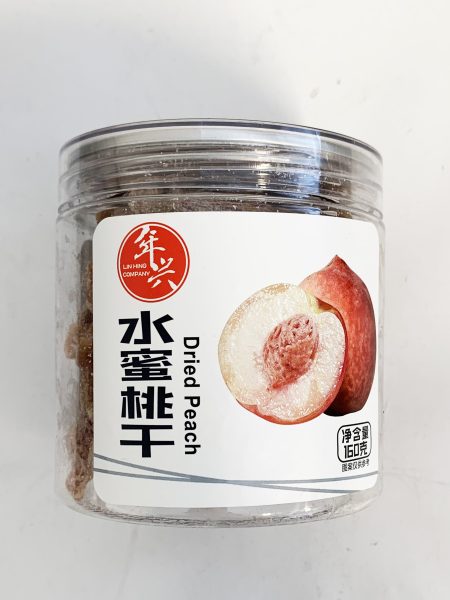 年兴水蜜桃干160G*24(罐) LH PRE PEACH SLICE