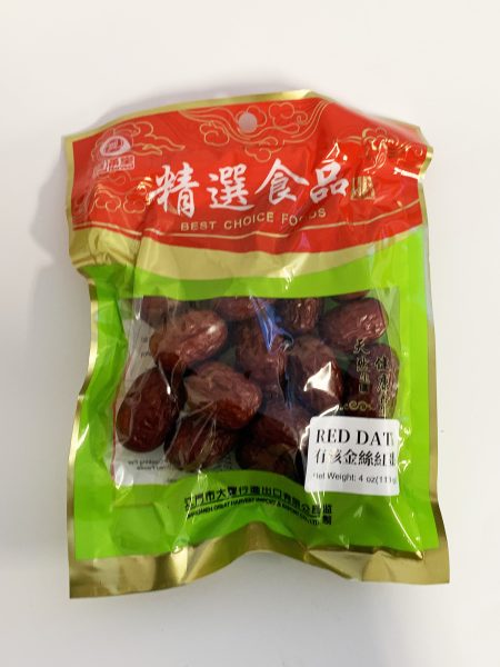 丰满堂有核金丝红枣113G*100 FMT JINSI GRACE DATES