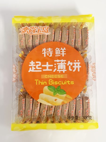 恋尚宝岛起士薄饼300G*12 LSBI CHEESE THIN BISCUIT