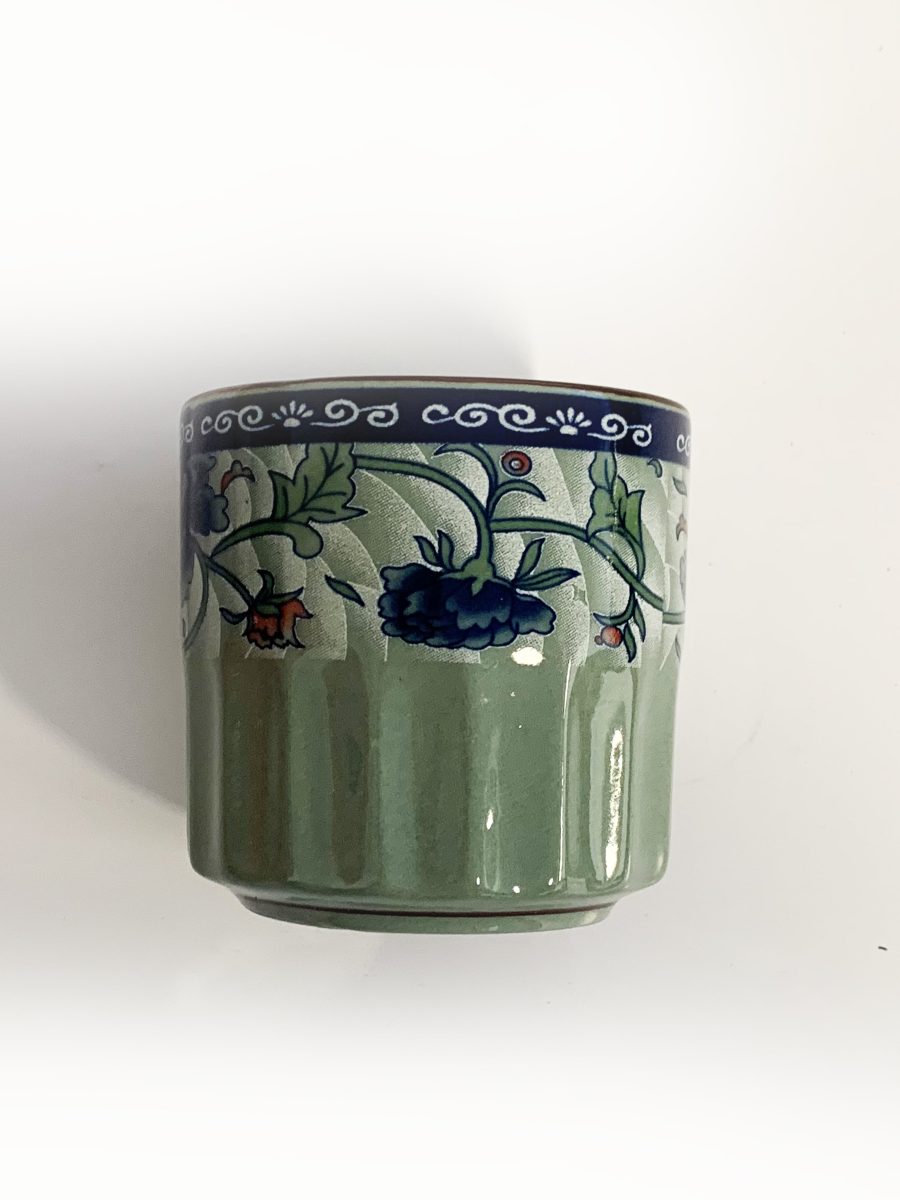 牡丹青瓷半纹杯1*144 CLDN PCLN TEA CUP