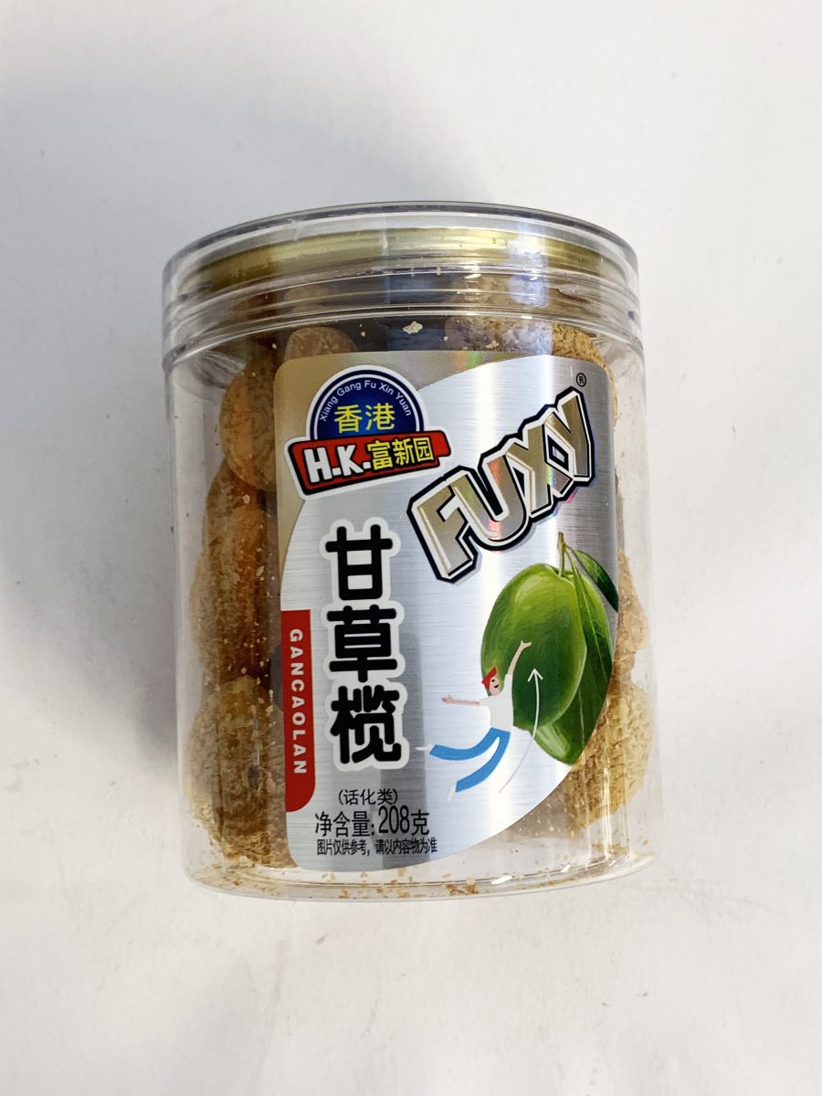 富新园瓶装甘草榄208G*24 FXY PRESERVED OLIVE