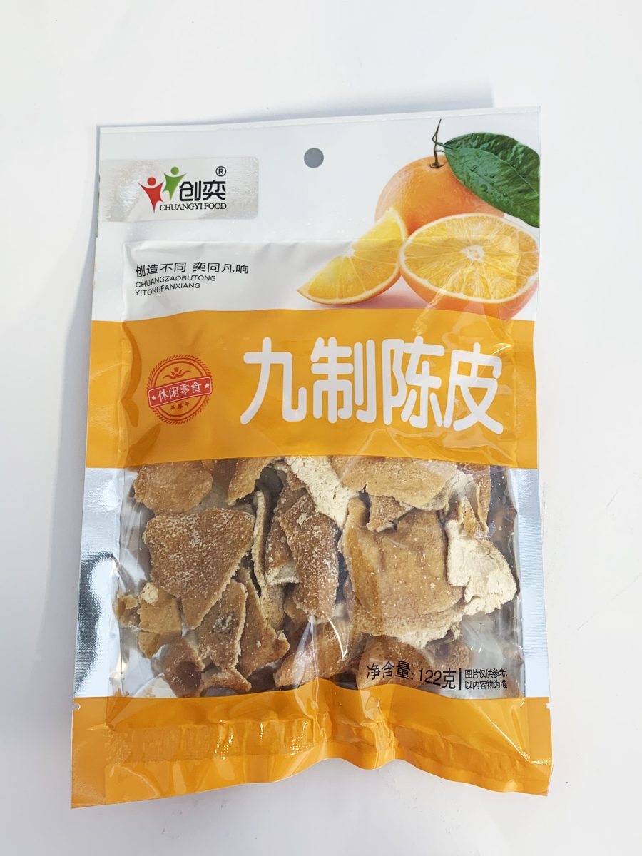 创奕九制陈皮122G*40 CY PRESERVED TANGERINE PEEL