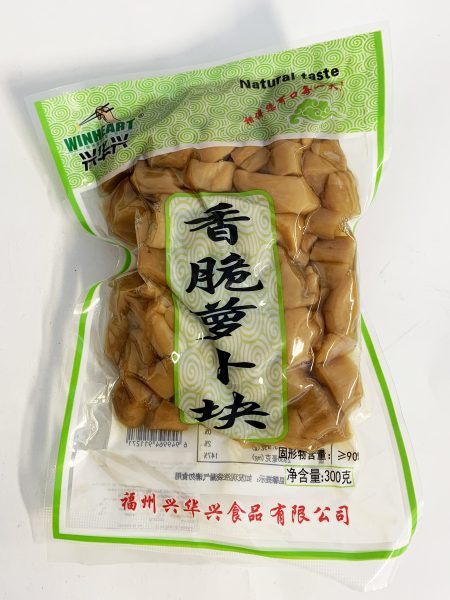 兴华兴香脆萝卜块300G*30 XHX PRESERVED CRISPY RADISH CHUNKS