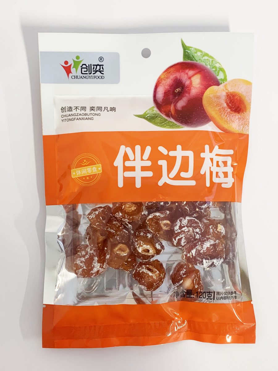 创奕伴边梅120G*40 CY PRESERVED HALF PIECE PLUMS