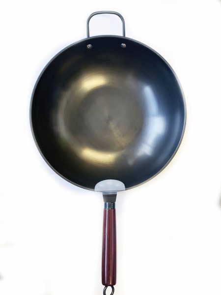 义匠人#4281 34CM补铁6号铁锅1*15 YJR METAL POT 34CM