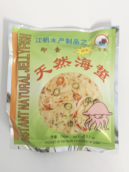 江帆牌即食海蜇辣味150G*40 JF INST J/FISH SPY