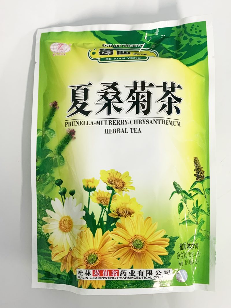 葛仙翁牌夏桑菊茶10G*16*60 GXW  PRUNELLA MULBERRY CHRYSTM INST HERBAL TEA