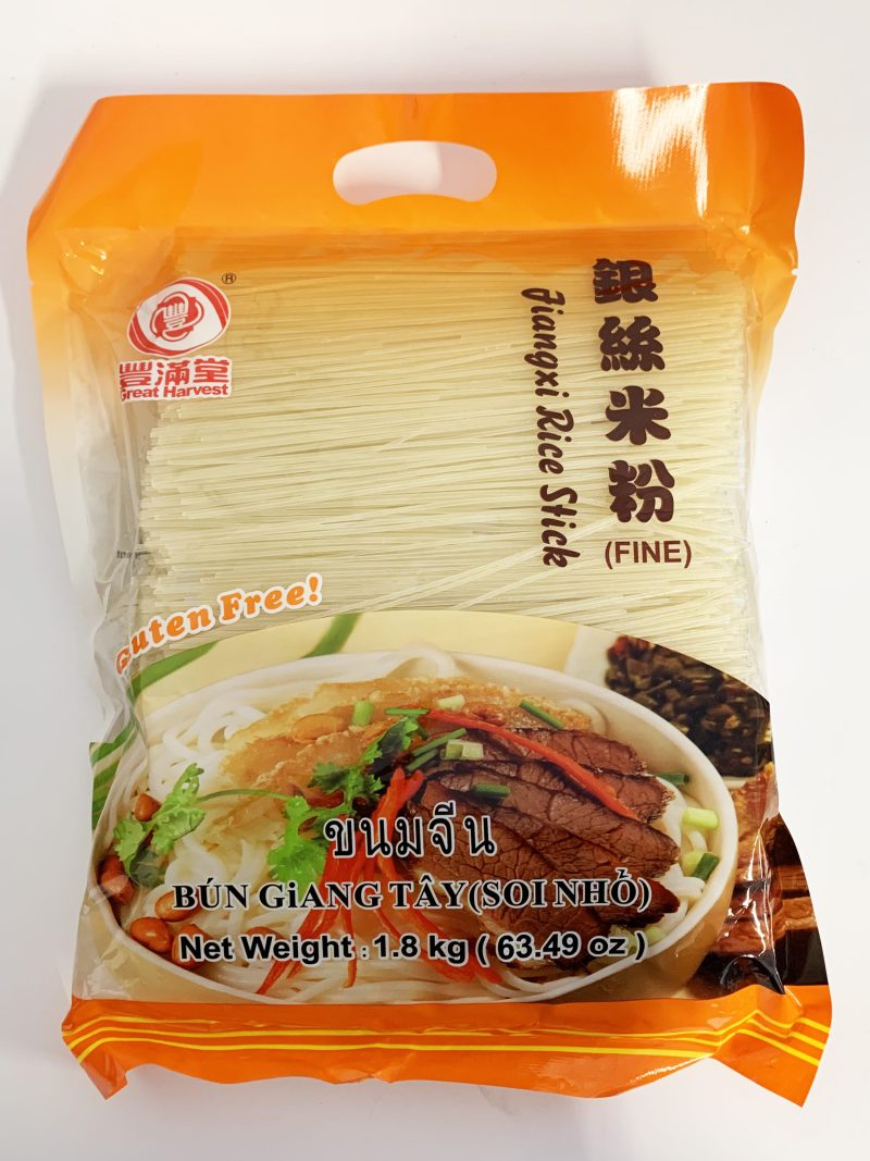 丰满堂银丝米粉1.8KG*12 FMT FINE RICE VERMICELLI