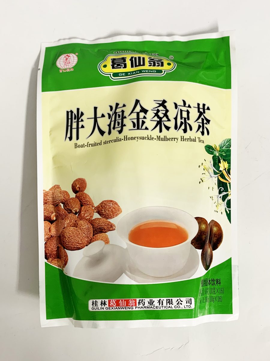 葛仙翁胖大海金桑凉茶10G*16*60 GXW PDHJS INST HERBAL TEA