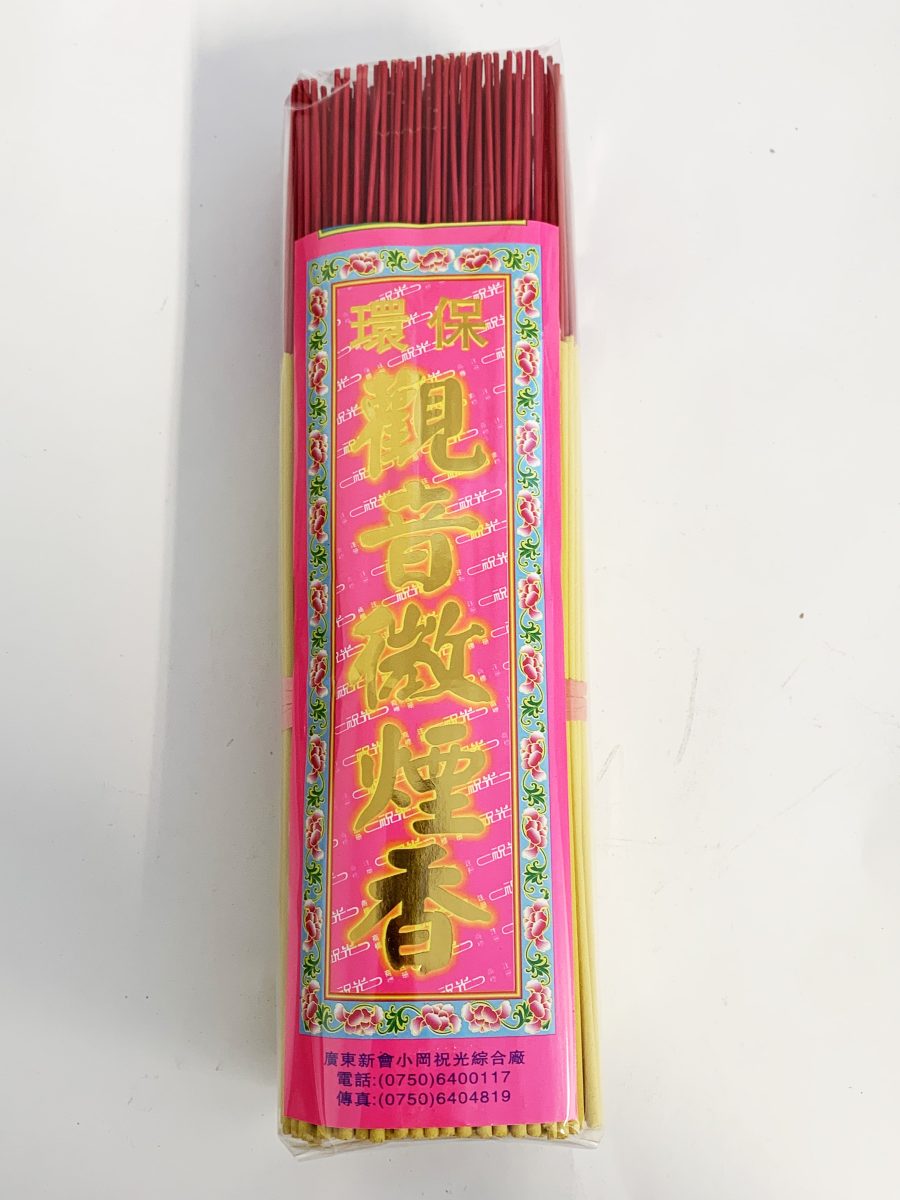 观音微烟香24CM INCENSE STICK GY6.8" 500G(600支)*30