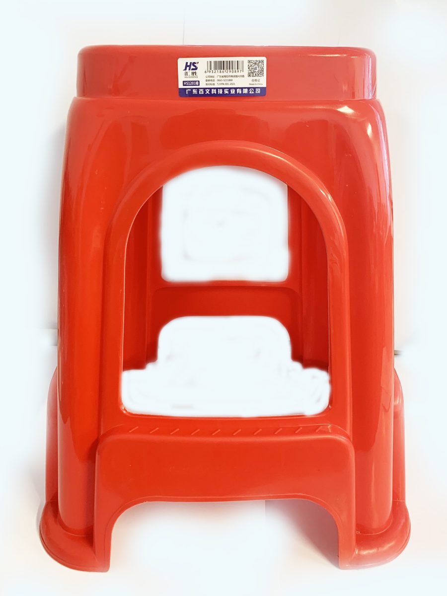 #1201 红高凳1*30 HIGH STOOL IN RED