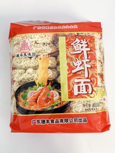穗丰鲜虾面800G*12 SF SHRIMP FLV NOODLES