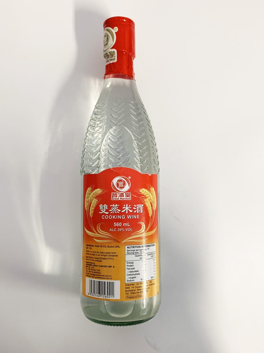丰满堂厨用双蒸米酒(29度, 盐1.5%) 560ML*24  FMT COOKING WINE