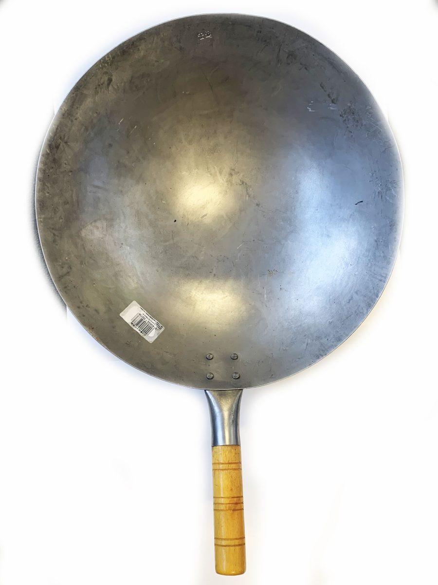 16寸別样玫瑰1.5单柄手铁锅 BYMG SINGLE HANDLE IRON WOK