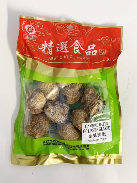 丰满堂金丝蜜枣200G*50 FMT JS GLACE DATES