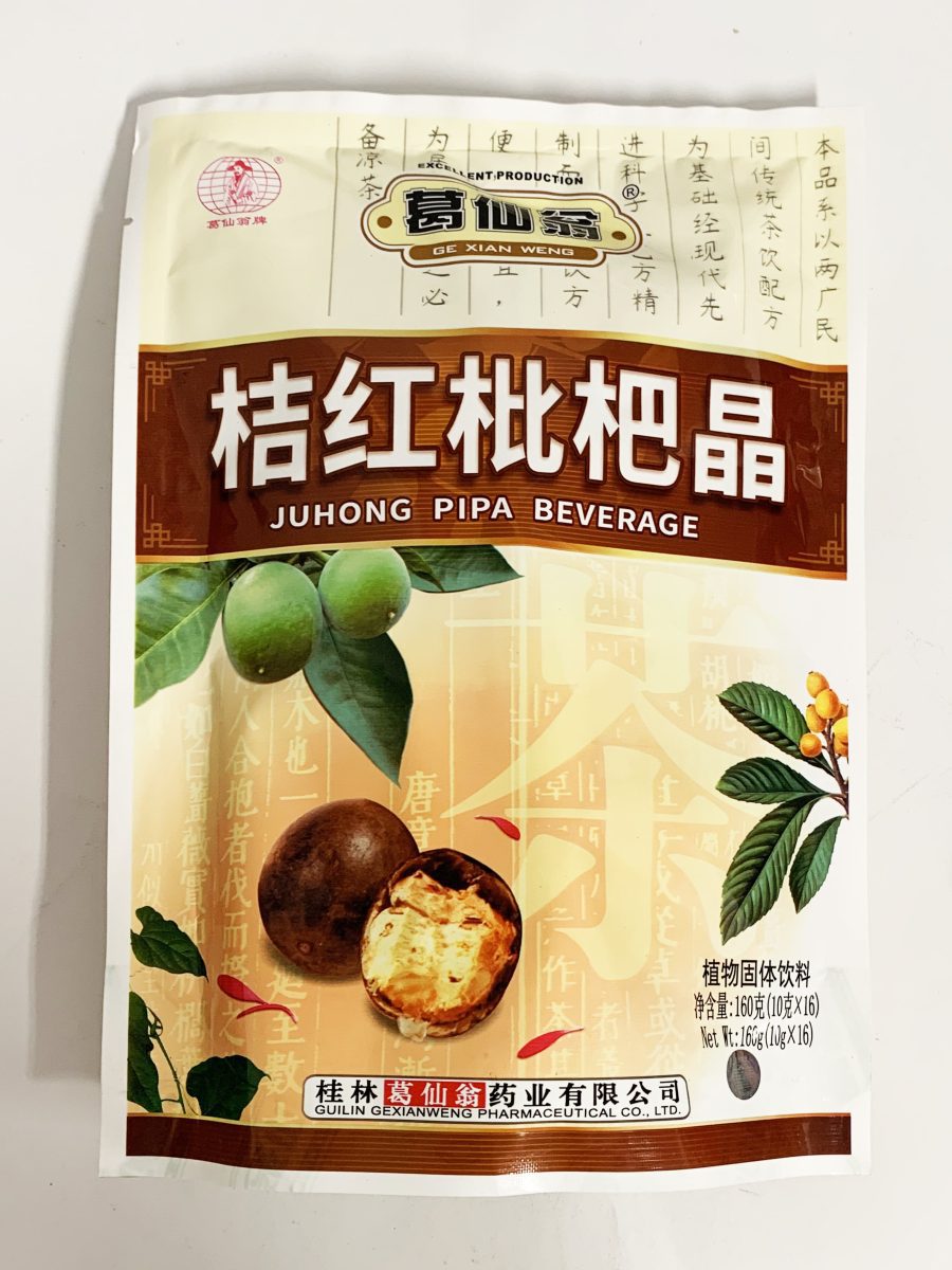 葛仙翁桔红枇杷晶10G*16*60 GXW LOQUAT HERBAL DRINK