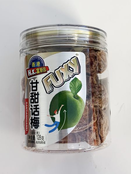 富新园甘甜话梅128G*24 FXY PRESERVED SWEET PLUMS