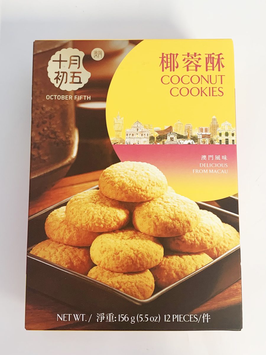 十月初五椰蓉酥156G*24 5thOCT COCONUT COOKIES