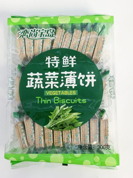 恋尚宝岛蔬菜薄饼300G*12 LSBI VEGE THIN BISCUIT