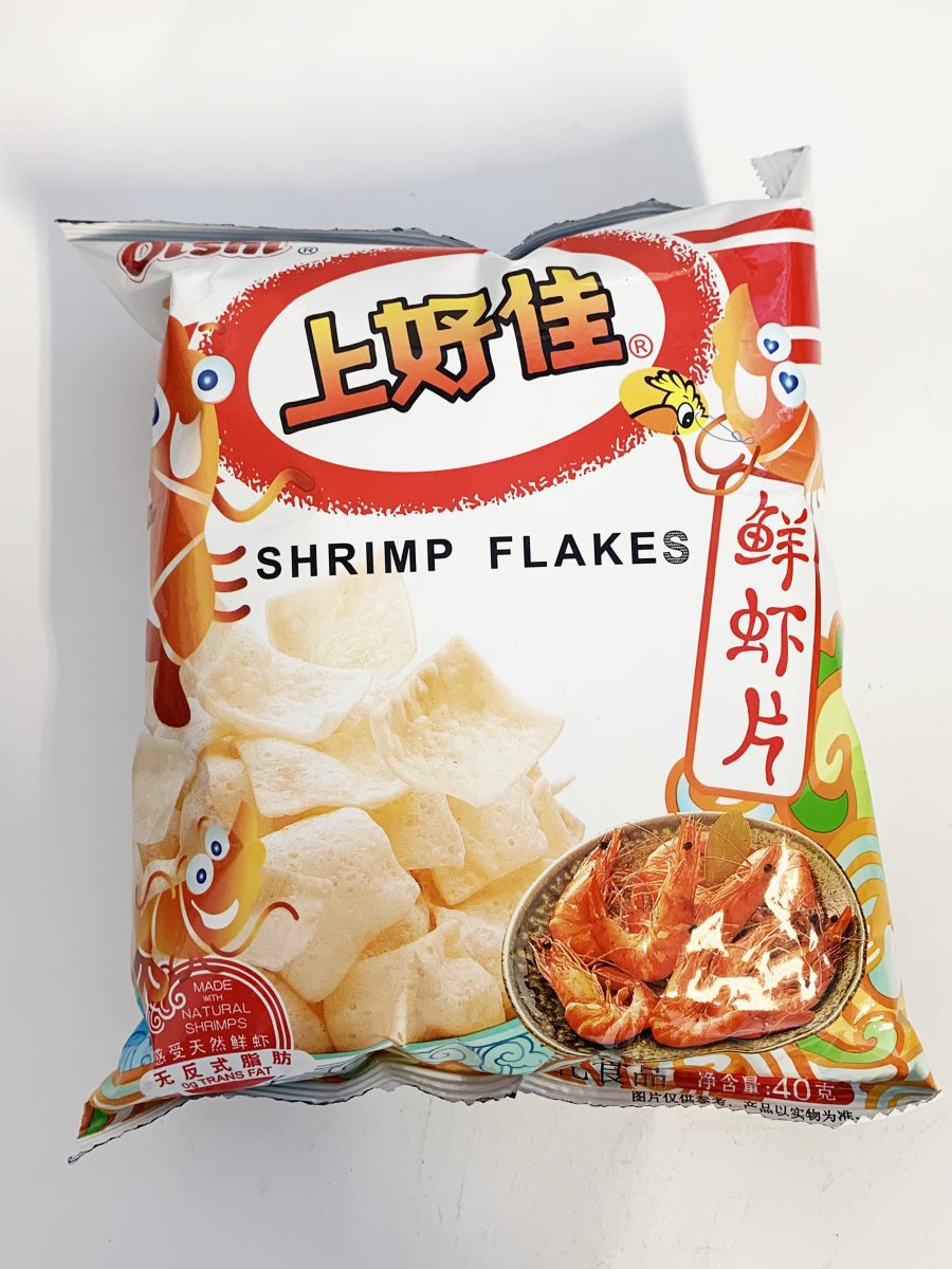 上好佳鲜虾片40G*20 SHJ OISHI PRWN CRCKR STRIP ORG