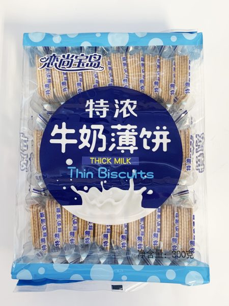 恋尚宝岛牛奶薄饼300G*12 LSBI  THICK MILK THIN BISCUIT
