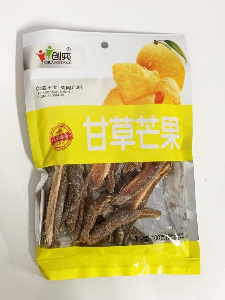 创奕甘草芒果片100G*40 CY PRESERVED LICORICE MANGO SLICES