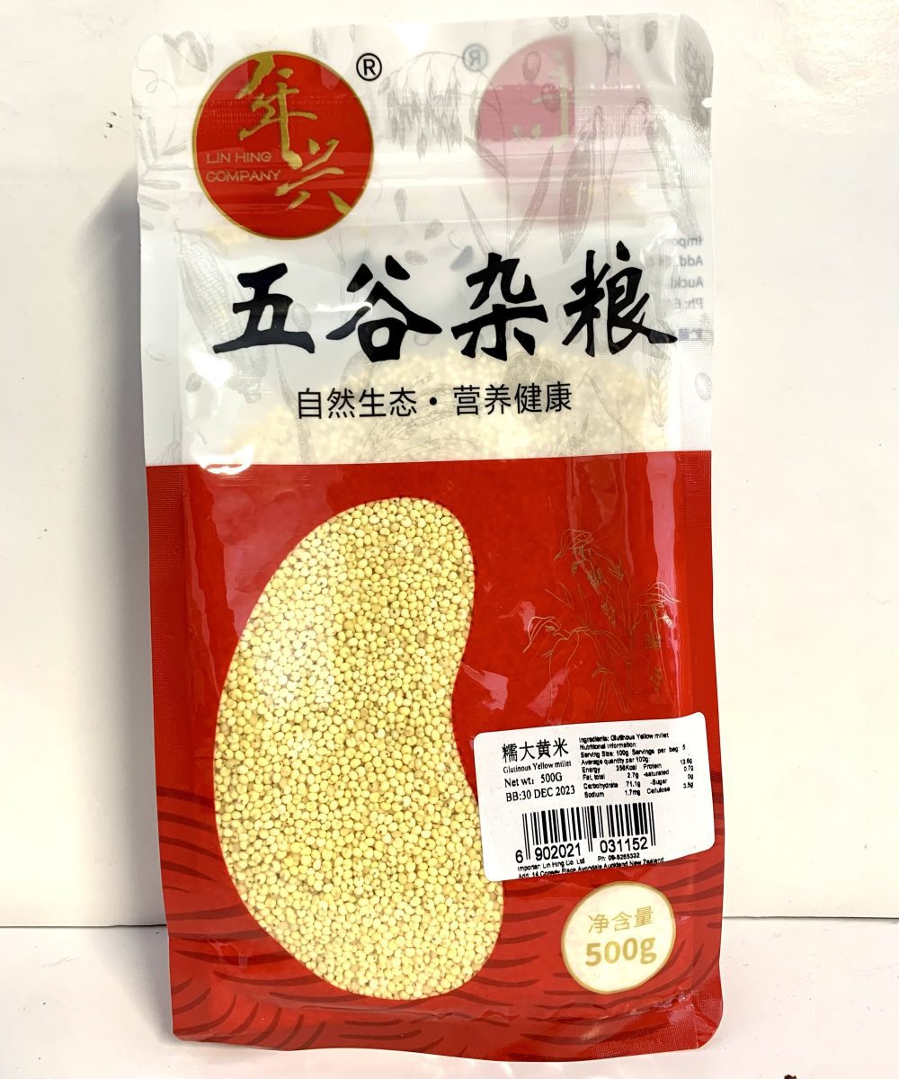 糯大黄米500G*28 LH GLUTINOUS YELLOW MILLET