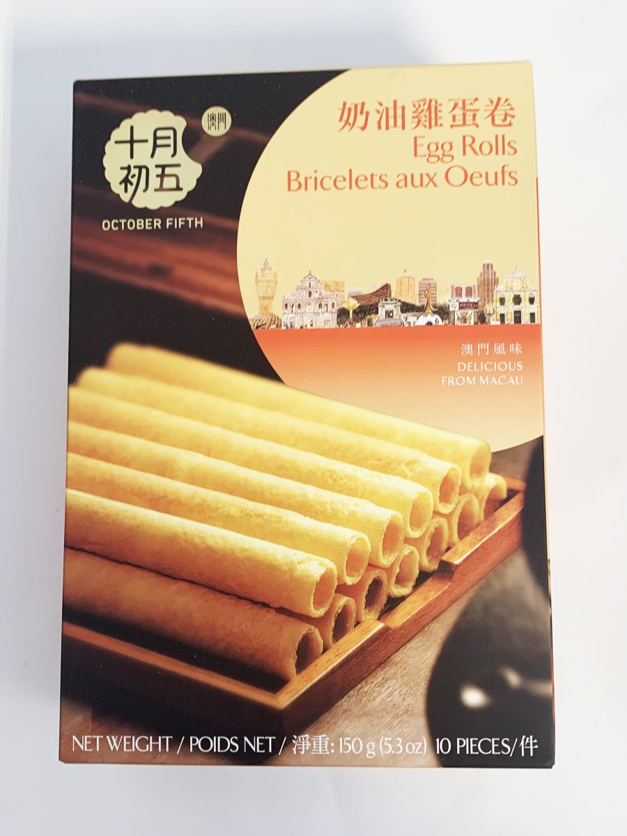十月初五奶油鸡蛋卷150G*24 5thOCT MILK EGG ROLLS