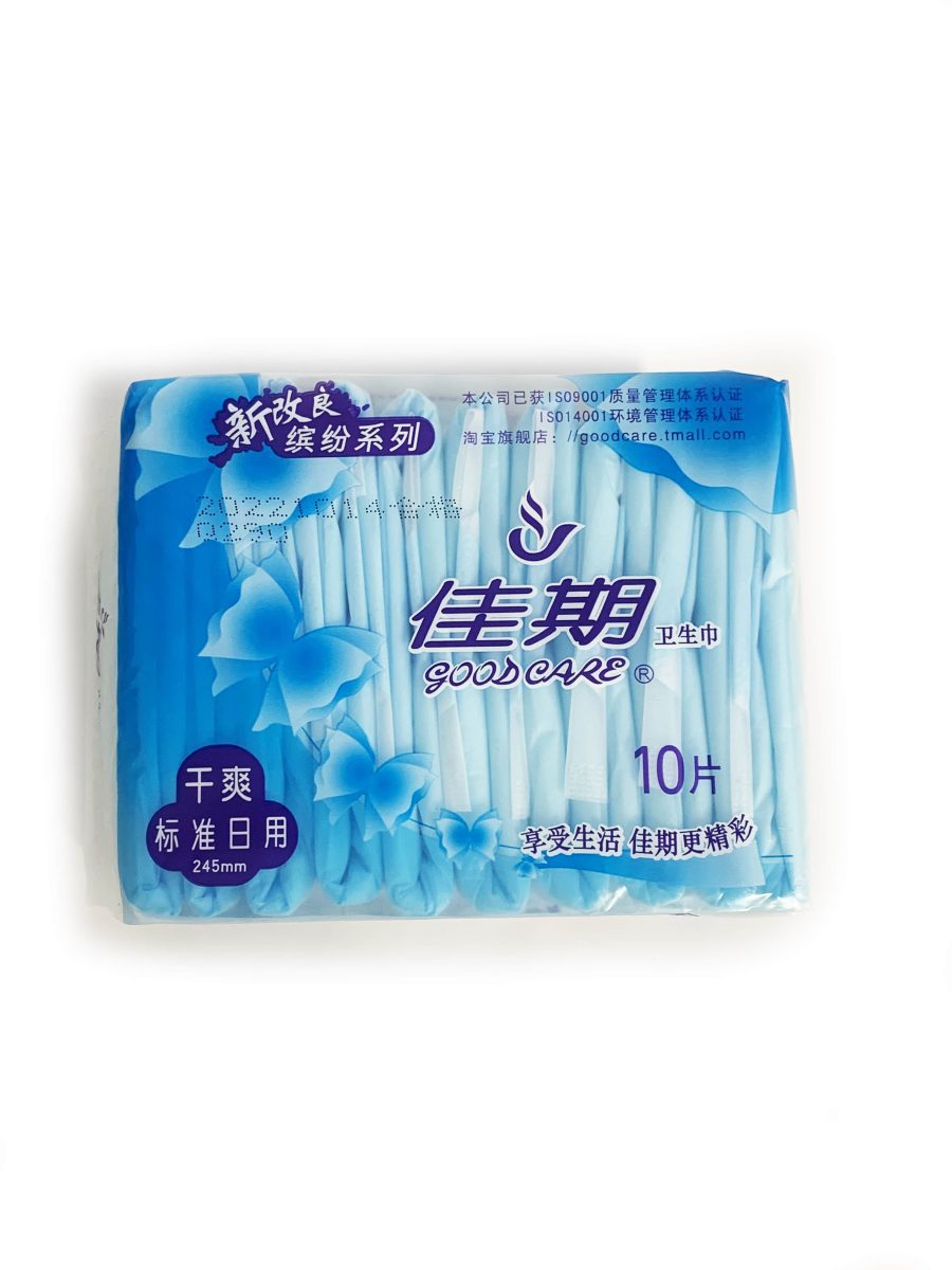 佳期干爽标准日用卫生巾(245MM) 10PCS*24  JQ SLIM PADS DAY
