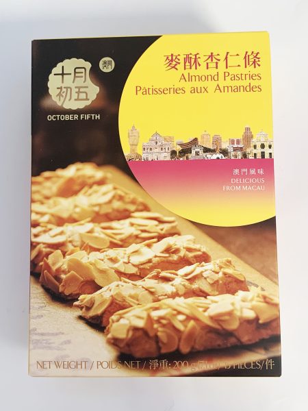 十月初五麦酥杏仁条200G*24 5thOCT ALMOND PASTRIES