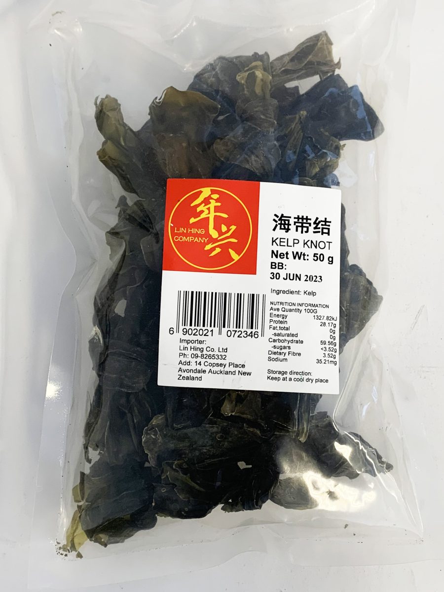 海带结50G*42 LH DRIED KELP KNOT Lin Hing Company Ltd