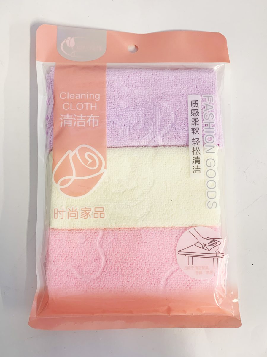 别样玫瑰多用清洁巾(3片装)1*150 BYMG  MULTI PURPOSE CLEANING TOWEL 3PC