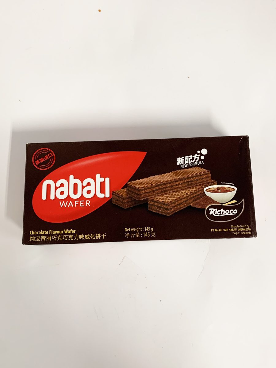 丽芝士威化饼(巧克力味)145G*24 RC NABATI CHOCOLATE WAFER