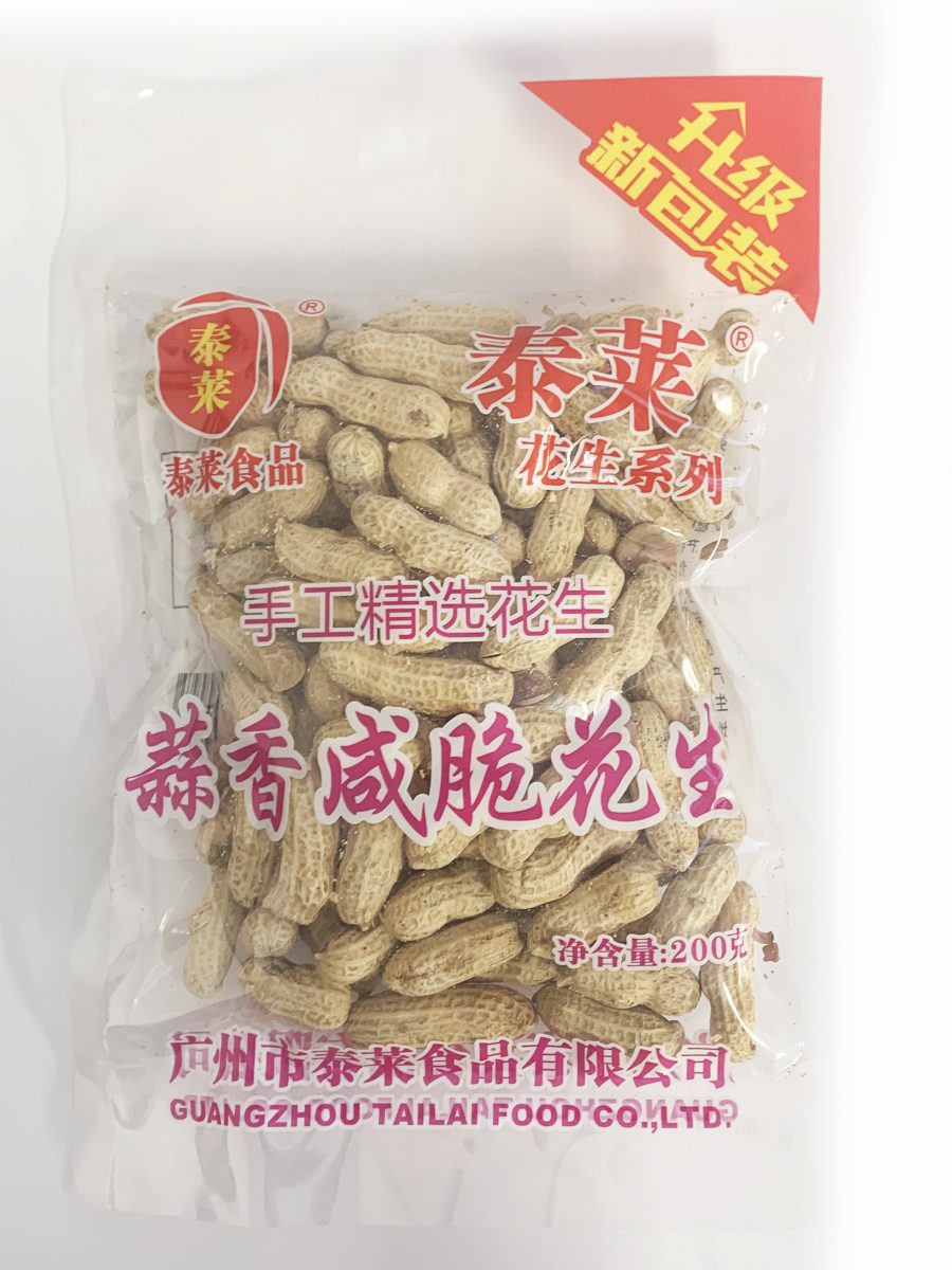 泰莱奇味蒜香花生200G*32 TL STEAM COOKED PEANUT GAR