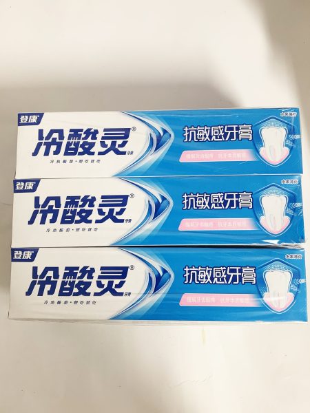 冷酸灵抗敏感水果薄荷型实惠装200G*6*8   LSL ANTI SENSITIVE TOOTHPASTE