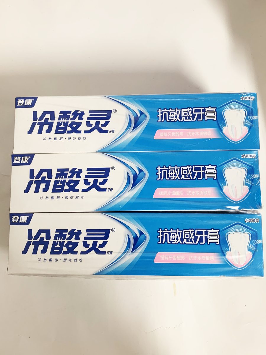 冷酸灵抗敏感水果薄荷型实惠装200G*6*8   LSL ANTI SENSITIVE TOOTHPASTE