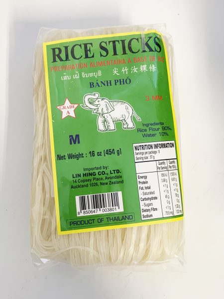3mm三象尖竹汶粿条454G*30 3E RICE STICK M