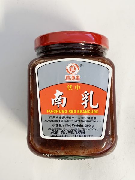 丰满堂伏中南乳300G*36  FMT FZ RED BCURD