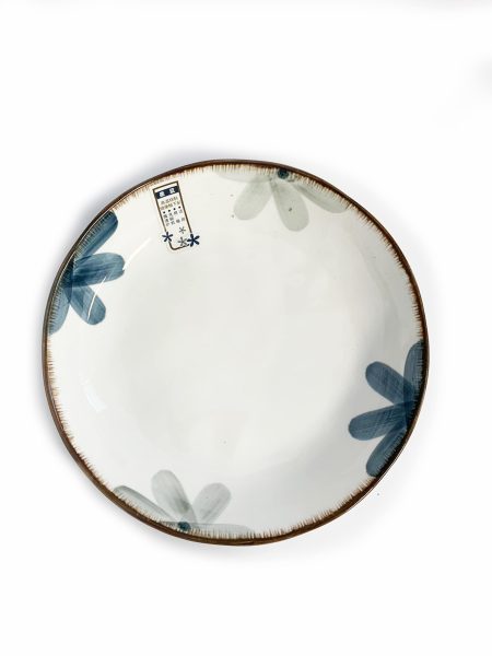 晋宝源墨蓝8英寸饭盘1*36 JBY INK BLUE 8"RICE BOWL