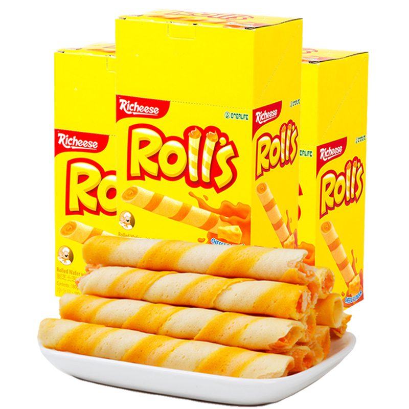丽芝士蛋卷180G*12 RC NABATI CHEESE ROLL