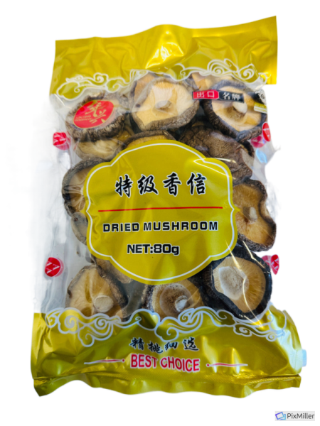 年兴特级香信4-5CM 80G*64 LH MUSHROOM