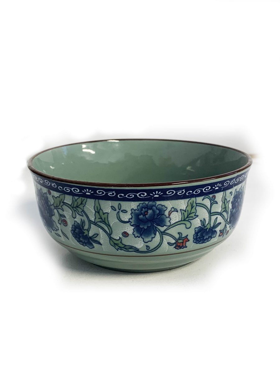 5.4寸牡丹青瓷汤碗1*72  CLN PCLN SOUP BOWL5.4”