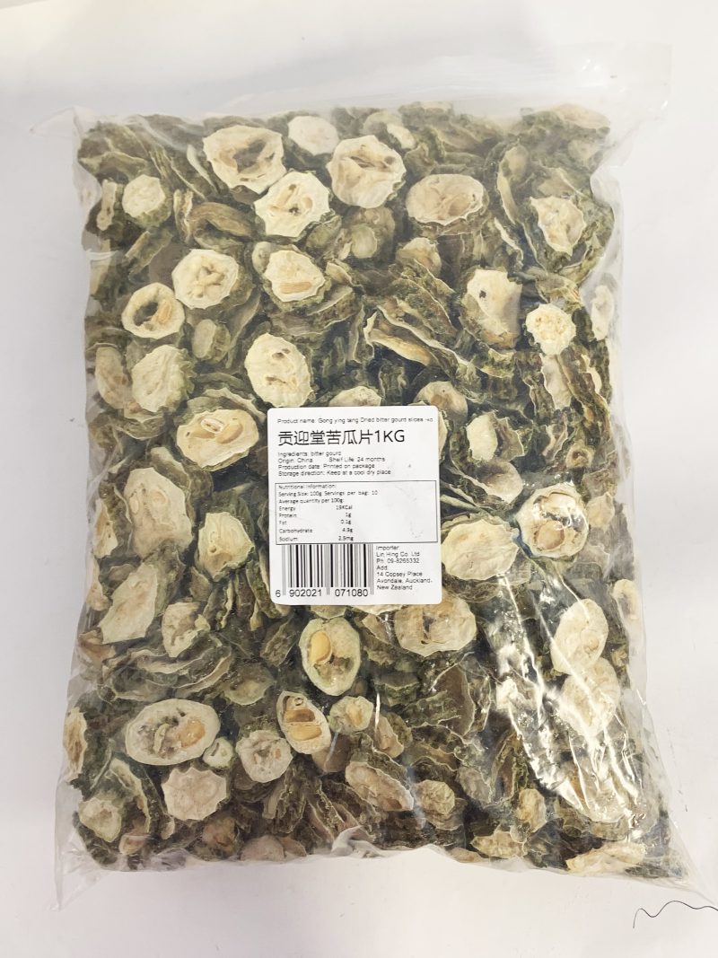 贡迎堂苦瓜干 1KG*15 GYT  DRIED BITTER MELON SLICES