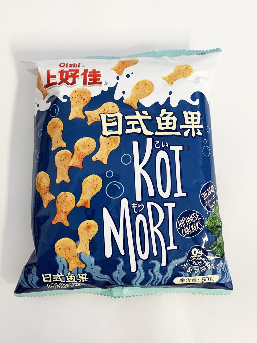 上好佳日式鱼果海苔味50G*20 SHJ  OISHI JPN FISH SWD CRCKR