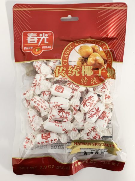 春光传统特浓椰子糖250G*30 CG CLASSIC CNUT CANDY
