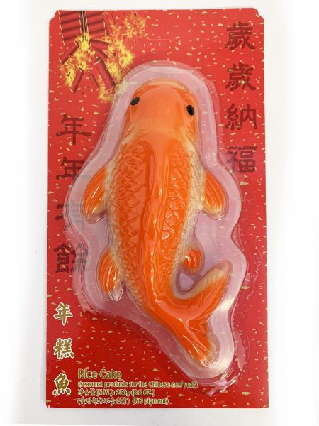 美蝶锦鲤年糕250G*24  MD NY FISH GLU RICE CAKE