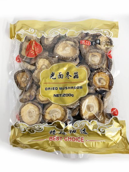 年兴切足光面菇(冬菇)4-5CM 200G*40 LH DRIED MUSH